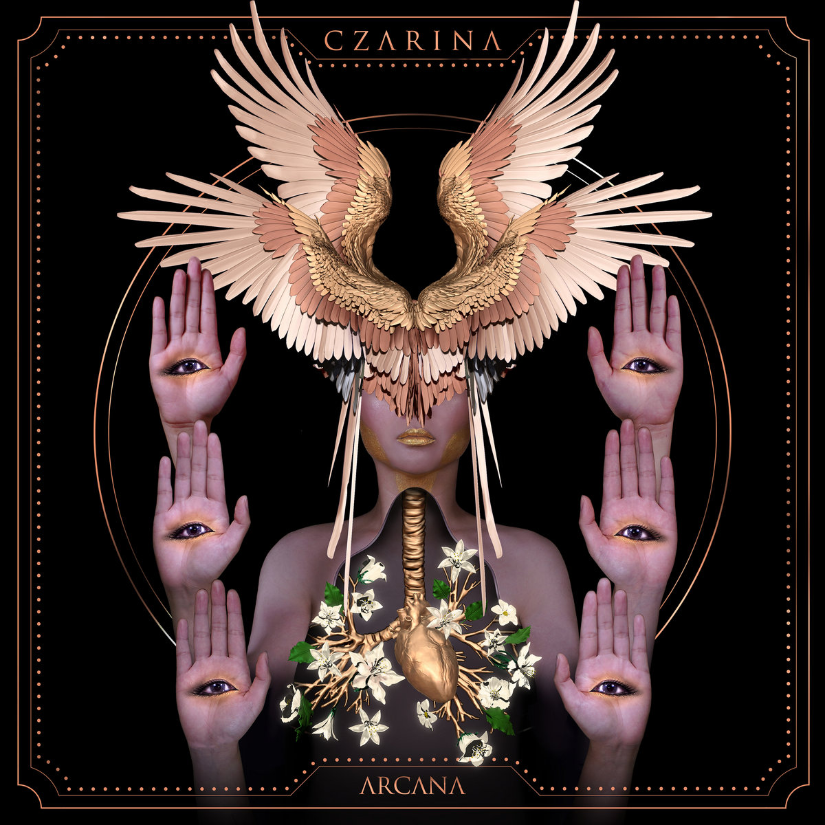C Z A R I N A – ARCANA LP project artwork